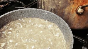 陶器購入後はすぐに「目止め」処理を