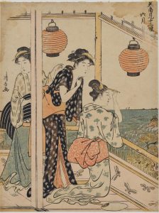 鳥居清長　代表作「美南見十二候」