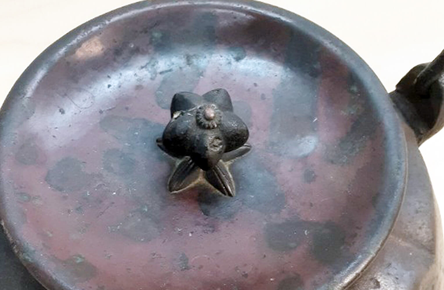 龍文堂 鉄瓶(昭和前期頃)商品アップ画像