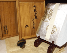 表具師 奥村吉兵衛 紙釜敷