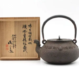 漢鳳首龍紋 祭祀式 鉄瓶