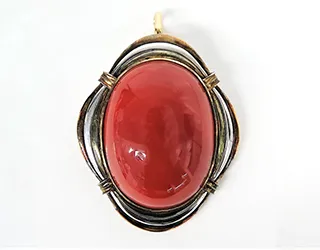 赤珊瑚 ペンダントトップ K18