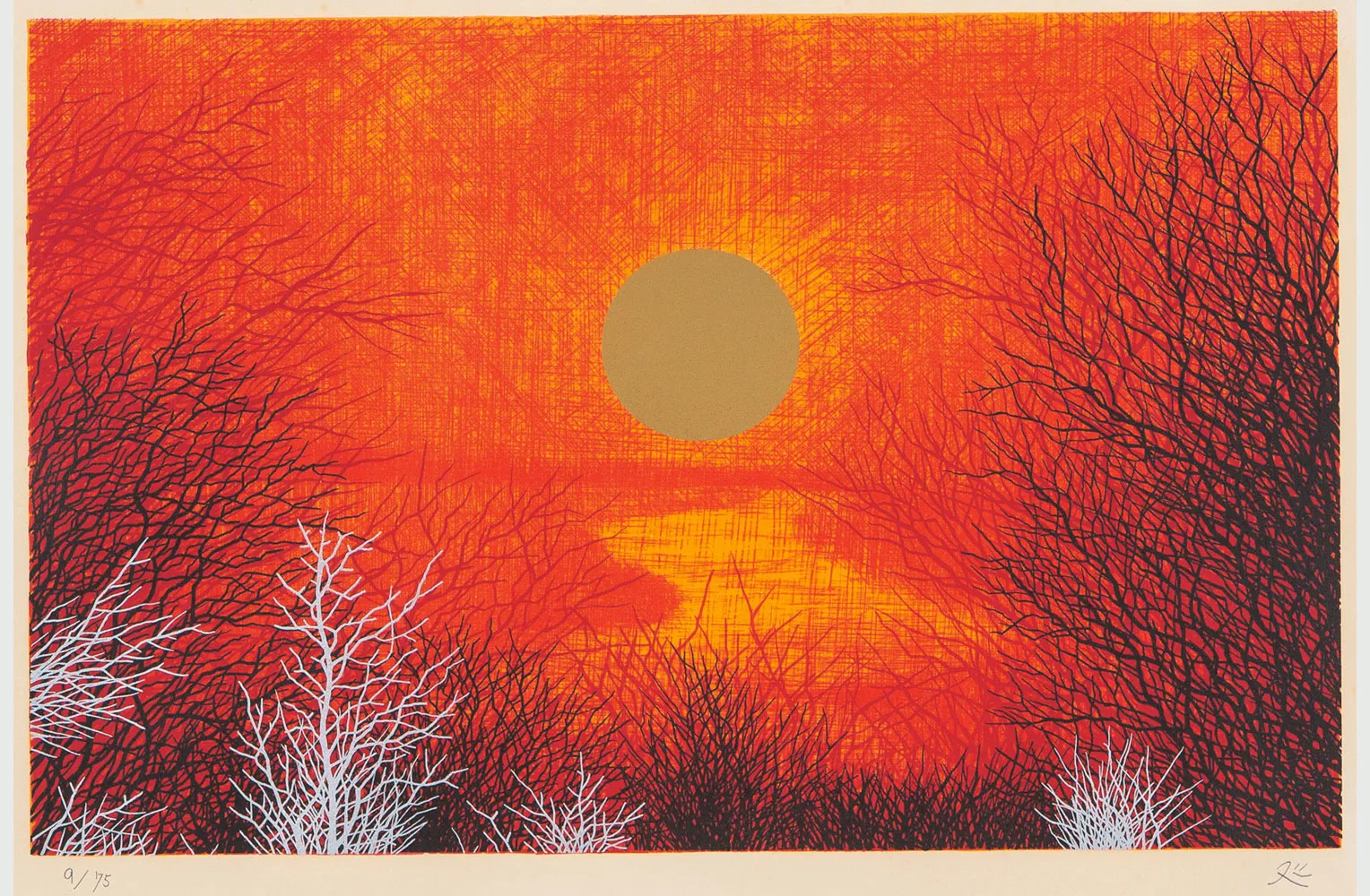 加山又造「赫」