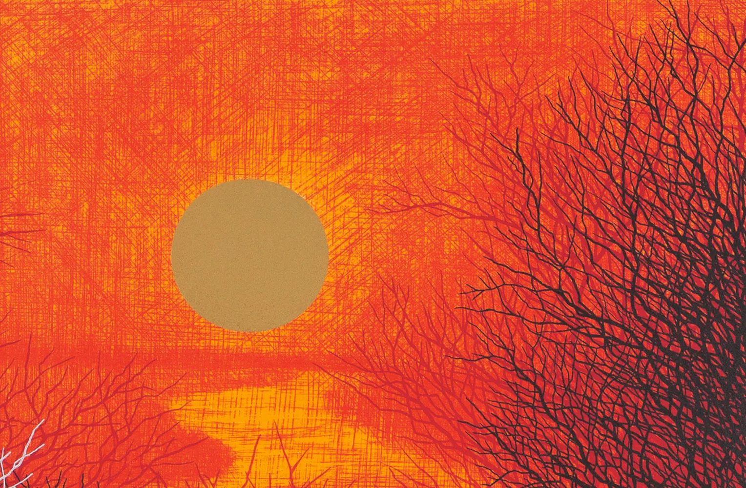 加山又造「赫」