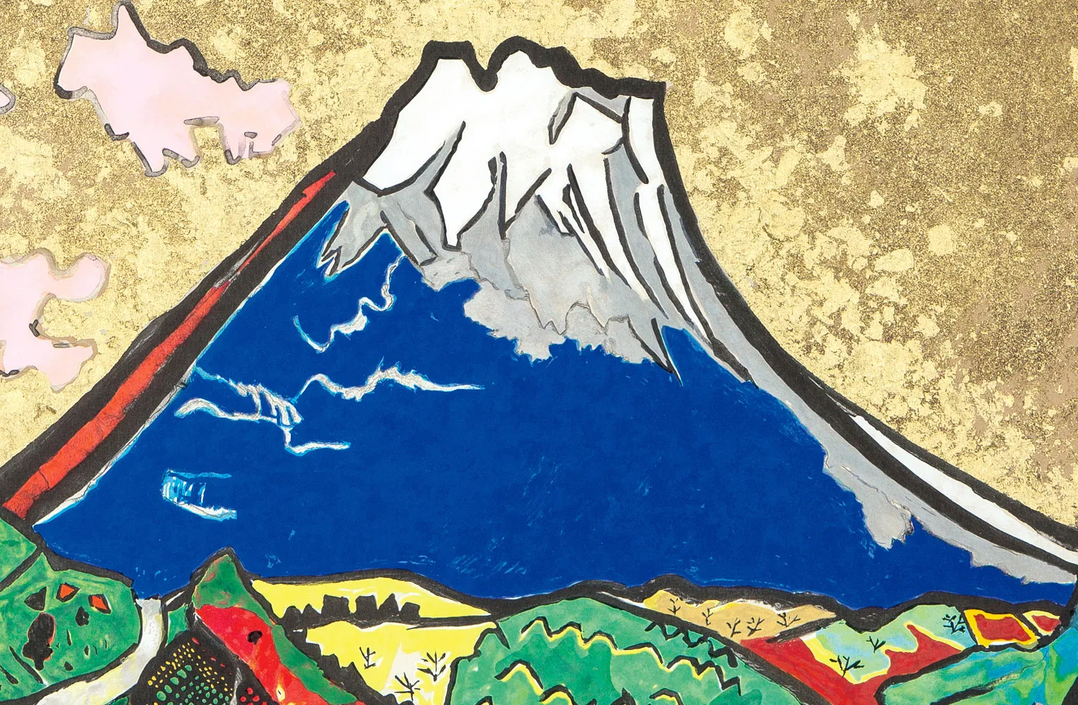 片岡 球子　富士(箱根三国峠)