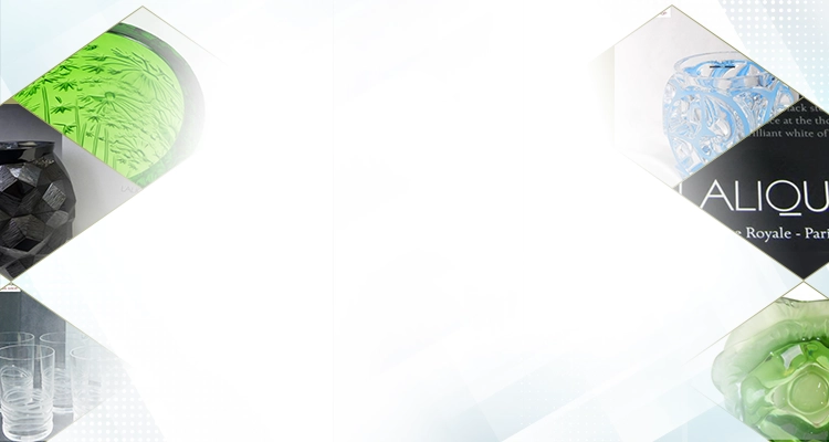 ラリック（lalique）買取なら日晃堂にお任せ下さい。ペルルなど食器の買取なら自信がございます。